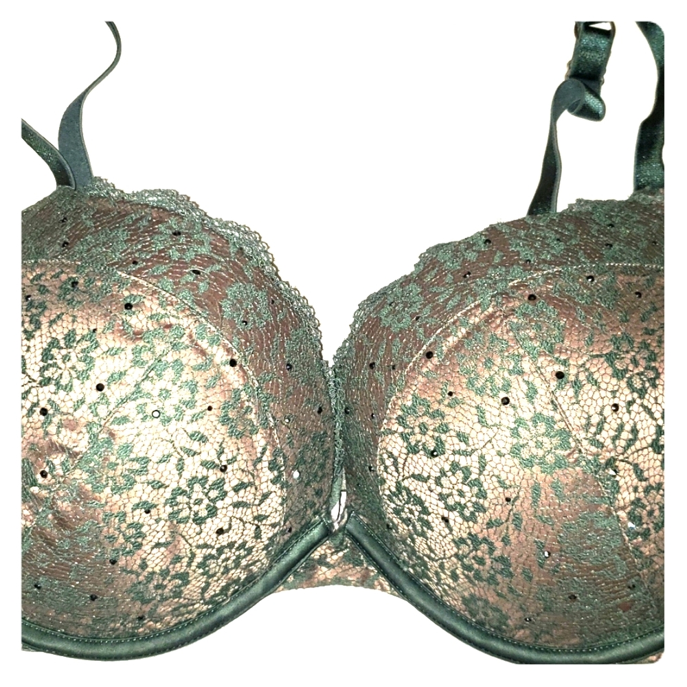 Rhinestone bra